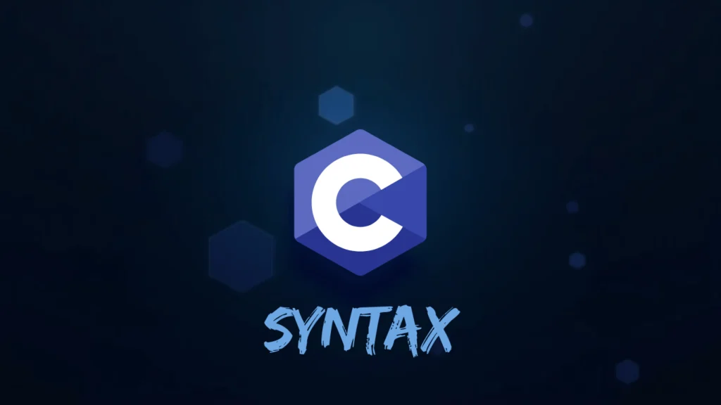 c programming syntax